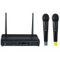 SYSTÈME MICROPHONE SANS FIL À 2 CANAUX