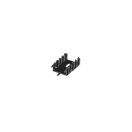 REFROIDISSEUR TO220/TO3P 15.5°C/W AVEC BROCHES - Velleman