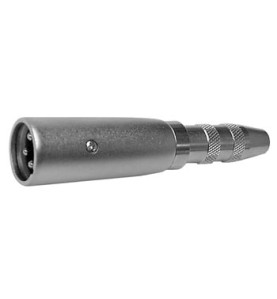 XLR MALE 3 BROCHES VERS FICHE JACK FEMELLE 6.35mm MONO - Velleman