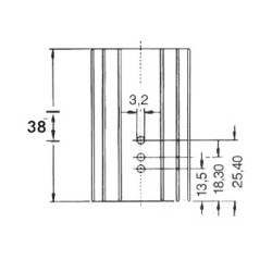 REFROIDISSEUR TO220/TO3 5°C/W