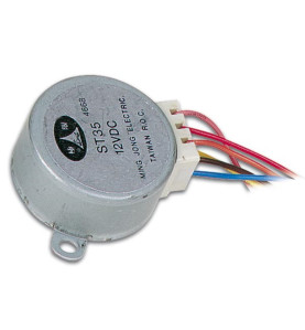 MOTEUR PAS A PAS 12VCC 60mA (ANGLE 7.5° / 48 PAS) - Velleman