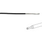 FIL DE CÂBLAGE -  ø 1.4 mm - 0.2 mm² - MULTIBRIN - NOIR