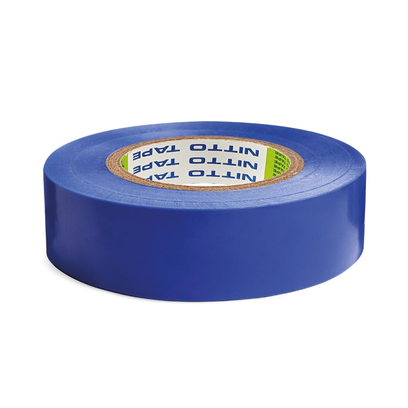 NITTO - RUBAN ADHESIF ISOLANT - BLEU - 19 mm x 20 m