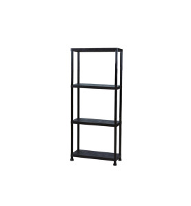 Etagère de rangement - 60 x 30 x 138 cm - 4 étagères - PRL