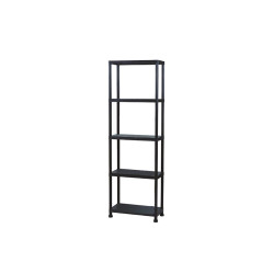 Étagère de rangement - 80 x 30 x 181 cm - 5 étagères