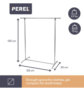 PORTE-VÊTEMENTS - ROBUSTE - 125 x 50 x 130 cm - PRL