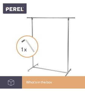 PORTE-VÊTEMENTS - ROBUSTE - 125 x 50 x 130 cm - PRL