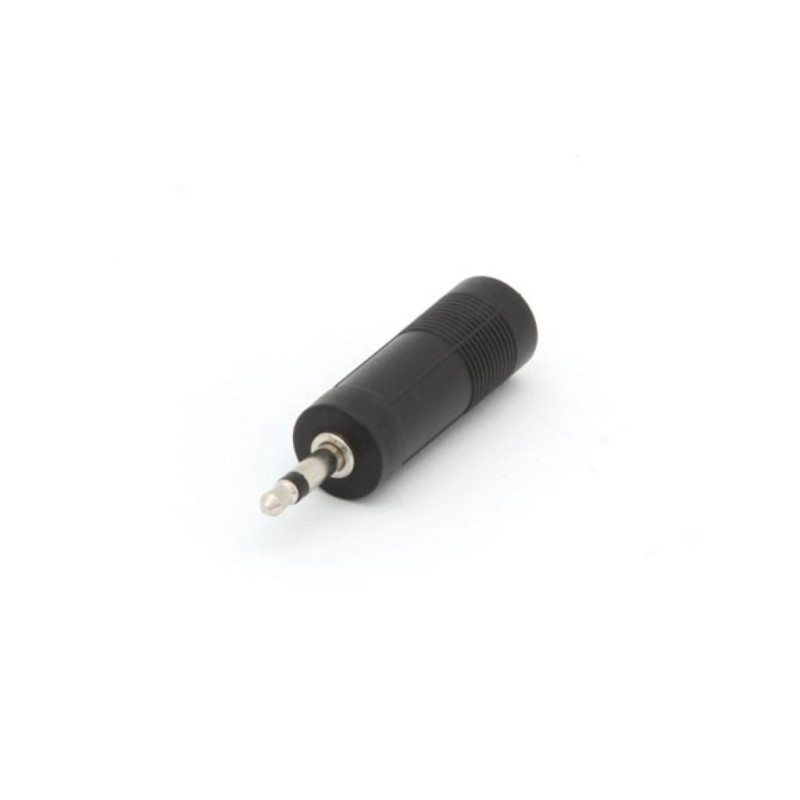 JACK FEMELLE 6.35mm MONO VERS JACK MALE 3.5mm MONO