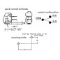 MICRORUPTEUR 12A, LONG LEVIER DE COMMANDE