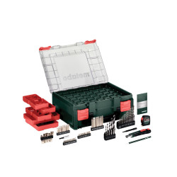 Perceuse-visseuse sans fil BS 18 L, 18 V, 2 x 2 Ah Li-power, chargeur SC 30, mallette de transport en plastique, atelier mobile