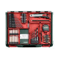 Perceuse-visseuse sans fil BS 18 L, 18 V, 2 x 2 Ah Li-power, chargeur SC 30, mallette de transport en plastique, atelier mobile