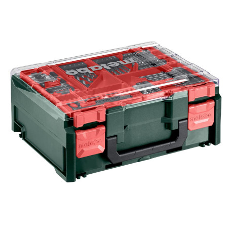 SB 18 L marteau perforateur sans fil, 18V 2 x 2Ah Li-power, chargeur SC 30, mallette de transport en plastique, atelier mobile