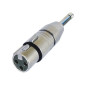 NEUTRIK - FICHE XLR 3 PÔLES FEMELLE VERS MONO 1/4"