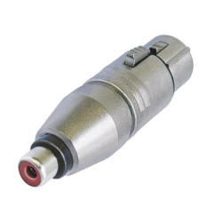 NEUTRIK - XLR 3 PÔLES FEMELLE VERS RCA/PHONO FEMELLE - VS