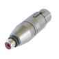 NEUTRIK - XLR 3 PÔLES FEMELLE VERS RCA/PHONO FEMELLE