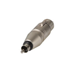 NEUTRIK - XLR 3 PÔLES FEMELLE VERS RCA/PHONO MÂLE - VS