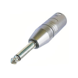 NEUTRIK - FICHE XLR 3 PÔLES MÂLE VERS MONO 1/4" - VS