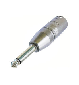 NEUTRIK - FICHE XLR 3 PÔLES MÂLE VERS MONO 1/4" - VS