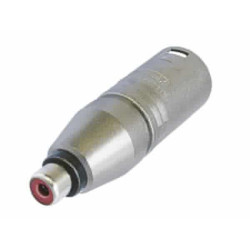 NEUTRIK - XLR 3 PÔLES MÂLE VERS RCA/PHONO FEMELLE - VS