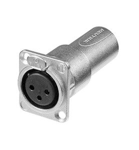 NEUTRIK - ADAPTATEUR DE TRAVERSÉE XLR FEMELLE-MÂLE POUR MONTAGE SUR PA