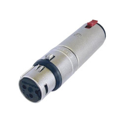 NEUTRIK - JACK XLR 3 PÔLES FEMELLE VERS STÉRÉO 1/4" VERROUILLABLE - VS
