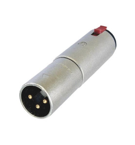 NEUTRIK - XLR 3 PÔLES MÂLE VERS JACK STÉRÉO 1/4" VERROUILLABLE - VS