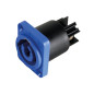 NEUTRIK - POWERCON, EMBASE 3 POINTS, BLEU, RENFORCE / ENTRÉE SECTEUR NEUTRIK - POWERCON, EMBASE 3 POINTS, BLEU, RENFORCE / ENTRÉE SECTEUR