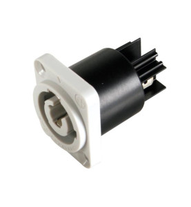 NEUTRIK - POWERCON, EMBASE 3 POINTS, GRIS, RENFORCE / SORTIE SECTEUR -
