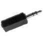 JACK FEMELLE 3.5mm MONO VERS JACK MALE 3.5mm STEREO