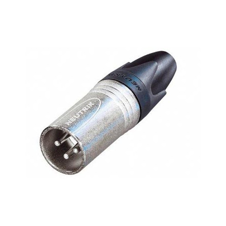 NEUTRIK - CONNECTEUR XLR, 3 POINTS MÂLE, ARGENTÉ, NICKEL - VS