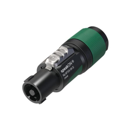 NEUTRIK - Connecteur de câble speakON 4 pôles, borne à vis, serre-câbl