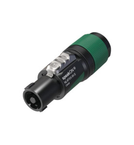 NEUTRIK - Connecteur de câble speakON 4 pôles, borne à vis, serre-câbl