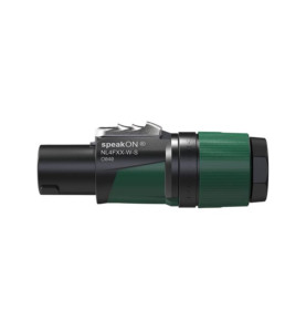 NEUTRIK - Connecteur de câble speakON 4 pôles, borne à vis, serre-câbl