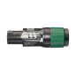 NEUTRIK - Connecteur de câble speakON 4 pôles, borne à vis, serre-câble pour câbles de 6 à 12 mm de diamètre