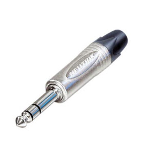 NEUTRIK - CONNECTEUR JACK, 3 POINTS MALE, 6.3mm, NICKELÉ - VS