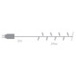 Novalight LED - 24 m - 160 lampes blanches - fil vert