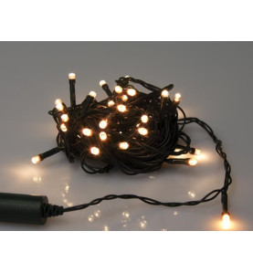 Novalight LED - 6 m - 40 lampes blanc arizona - fil vert - Velleman