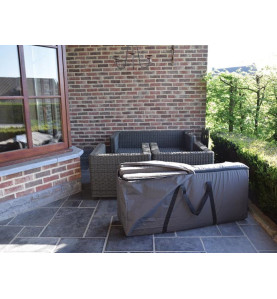 Housse d'extérieur pour coussins - 125x40x50cm - PRL