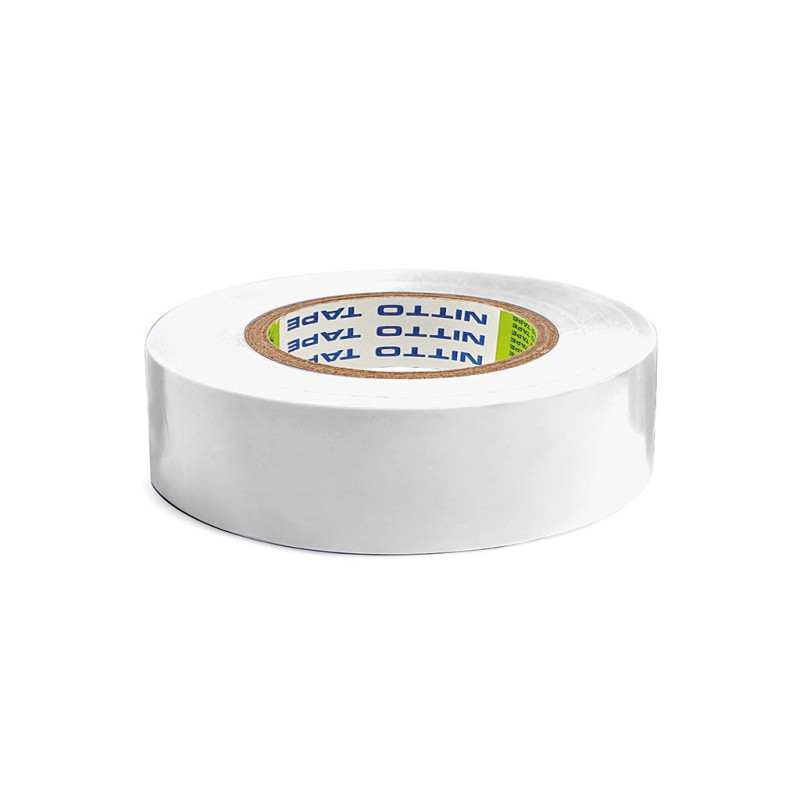 NITTO - RUBAN ADHESIF ISOLANT - BLANC - 19 mm x 20 m