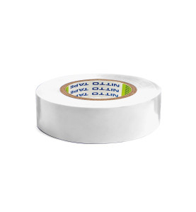 NITTO - RUBAN ADHESIF ISOLANT - BLANC - 19 mm x 20 m - PRL