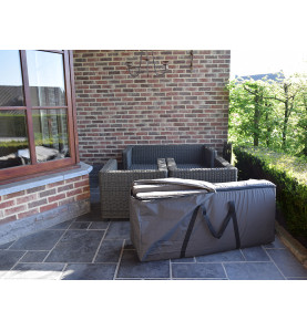 Housse extérieure pour coussins de salon - 200x75x60cm - PRL