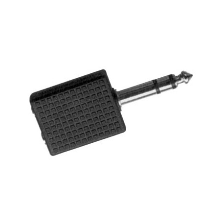 DOUBLE JACK FEMELLE 3.5mm STEREO VERS JACK MALE 6.35mm STEREO - Vellem