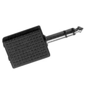 DOUBLE JACK FEMELLE 3.5mm STEREO VERS JACK MALE 6.35mm STEREO - Vellem