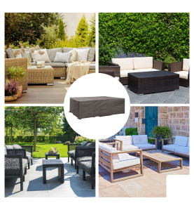 Housse extérieure pour ensemble de salon - 280x230x80cm - PRL