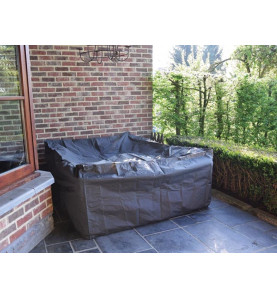 Housse extérieure pour ensemble de salon - 320x275x80cm - PRL