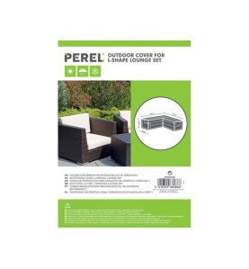 Housse d'extérieur pour salon en L - 250x250x70cm - PRL