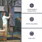 Housse d'extérieur pour parasol max. Ø 400 cm Housse d'extérieur pour parasol max. Ø 400 cm