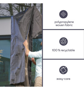 Housse d'extérieur pour parasol à bras libre Ø max. 350 cm - PRL