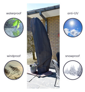 Housse d'extérieur pour parasol à bras libre Ø max. 350 cm - PRL
