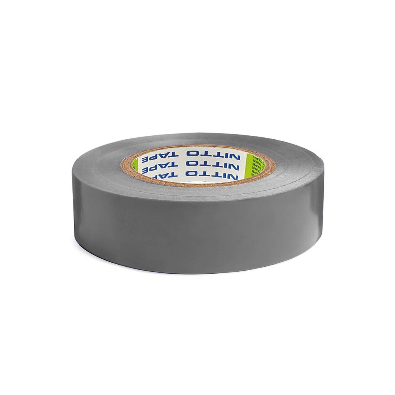 NITTO - RUBAN ADHESIF ISOLANT - GRIS - 19 mm x 20 m NITTO - RUBAN ADHESIF ISOLANT - GRIS - 19 mm x 20 m